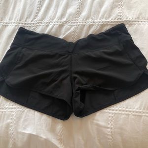 Lululemon speed shorts